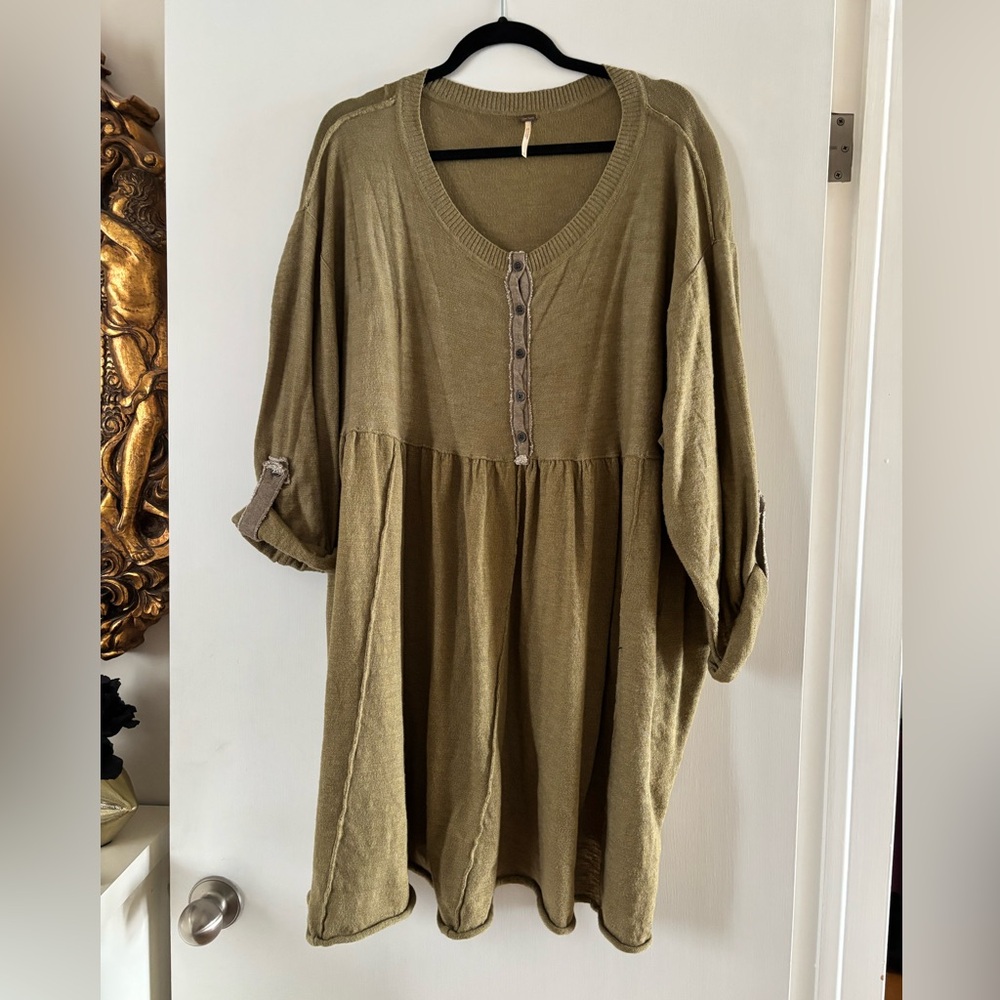 Free People Sweater Mini Dress